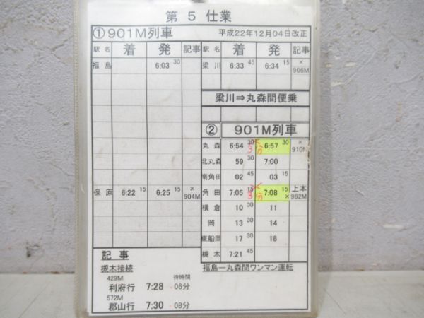 阿武隈急行車掌スタフ