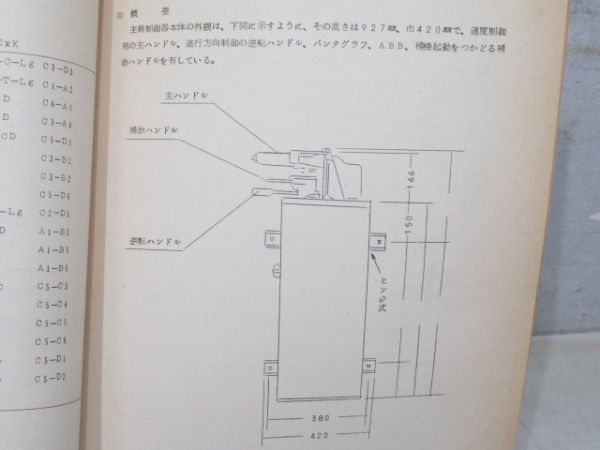 EF81形交直流電気機関車説明書とツナギ図2冊組