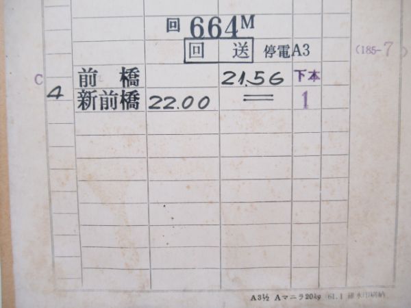 新前橋区特急草津・あかぎ