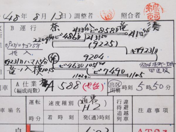 竜華区SL揃い