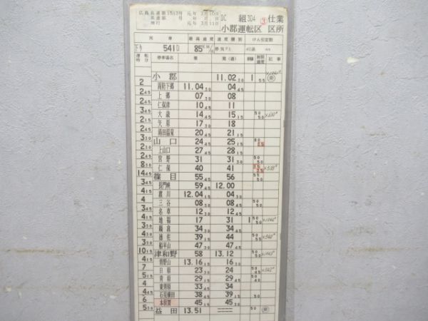 小郡運転区おき