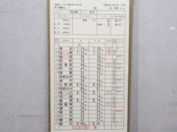 直方運輸センター 40行路 8枚組揃い
