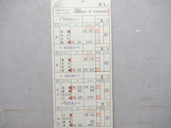 京都電車区揃い