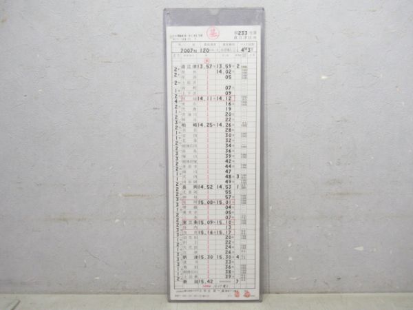 直江津機関区 233仕業 (北越入り)