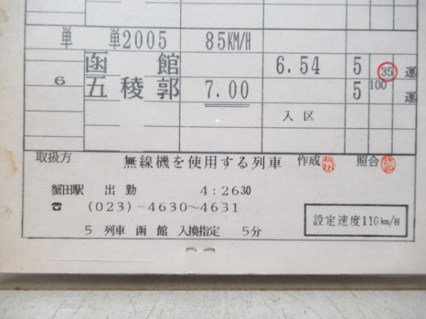 青函運転所北斗星揃い