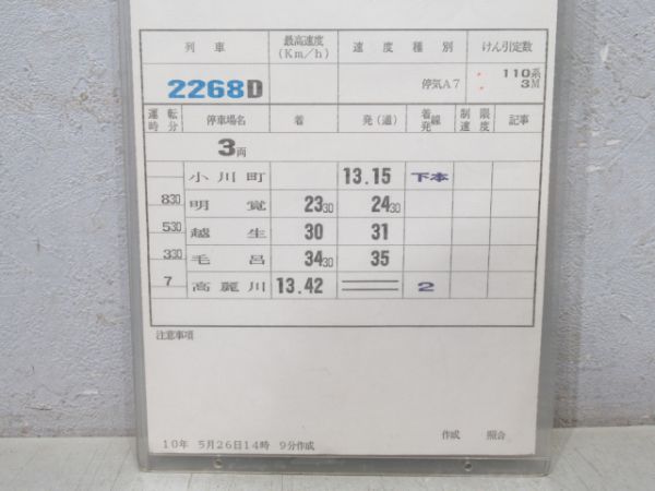高崎電車区 B204行路 揃い