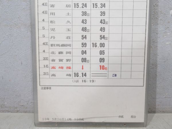 高崎電車区 B204行路 揃い