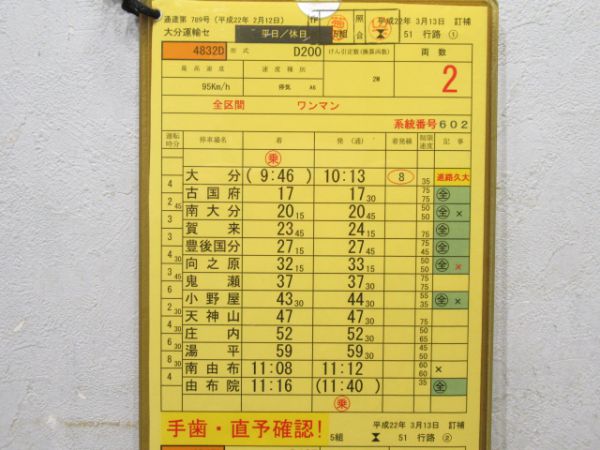 大分運輸センター 51行路 揃い