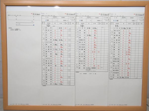 松本運輸区 B241行路 揃い(あずさ・スーパーあずさ 入り)