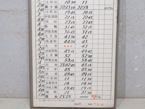 伊那松島機関区 93仕業 揃い