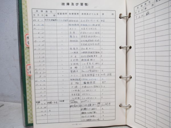 電車履歴簿「モハ 474-30」