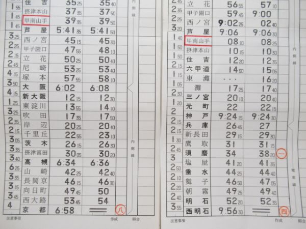明石電車区　12行路揃い「新快速入り」