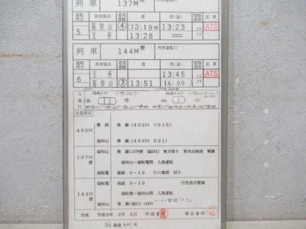 豊岡鉄道部　14行路揃い「特急きのさき・急行だいせん・特急北近畿」入り