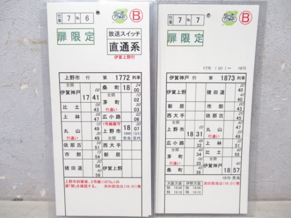 伊賀鉄道　変7揃い