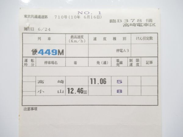 高崎電車区 臨B378行路 揃い (EF65)