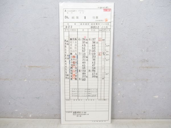 吉松機関区 DL1仕業 (通票表示 入り)
