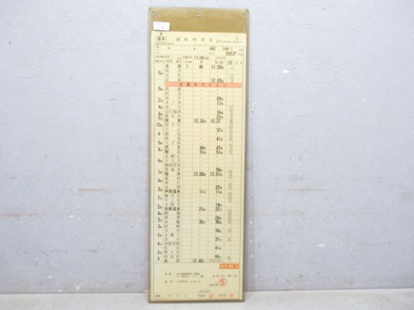 金沢列車区 ②仕業 (683系/しらさぎ 入り)