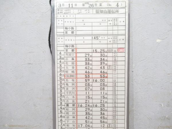 福知山運転所 DCB26仕業 揃い