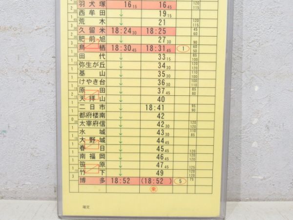 南福岡電車区 41行路 (787系/リレーつばめ 入り)