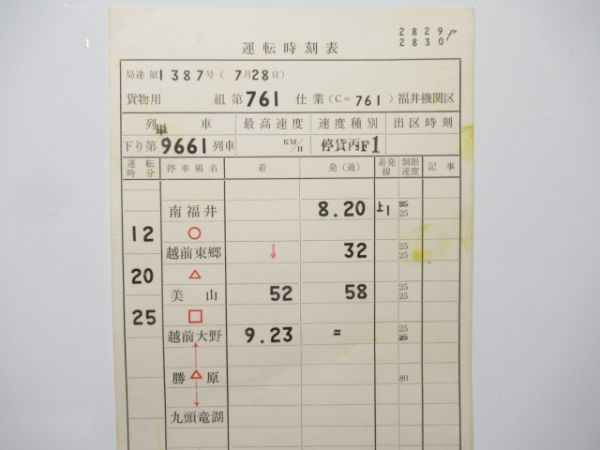 福井機関区 761仕業 (DE10/越美北線)
