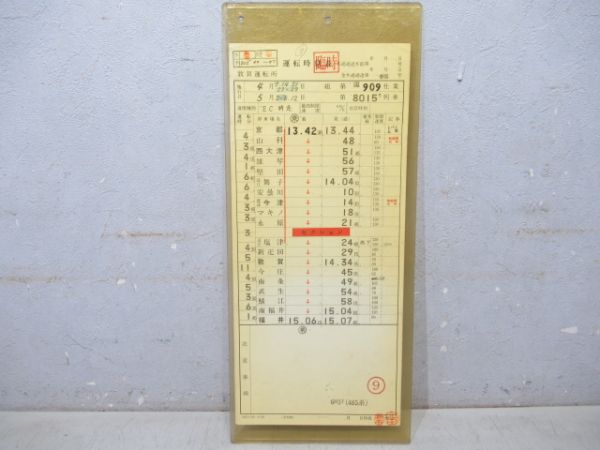 敦賀運転所　臨909仕業「485系雷鳥」