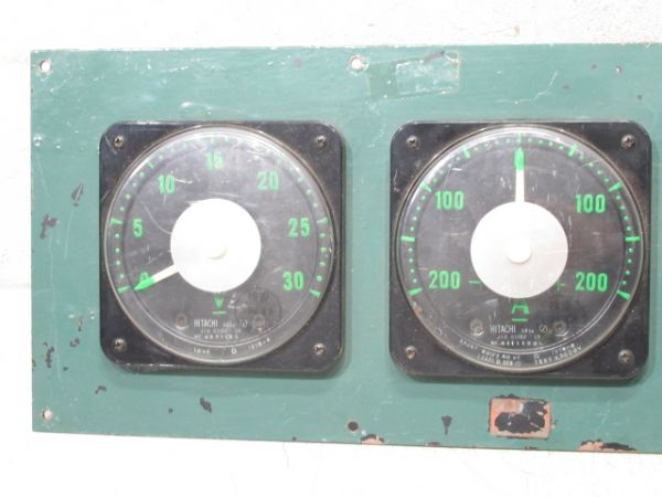 DE10 電圧・電流計パネル
