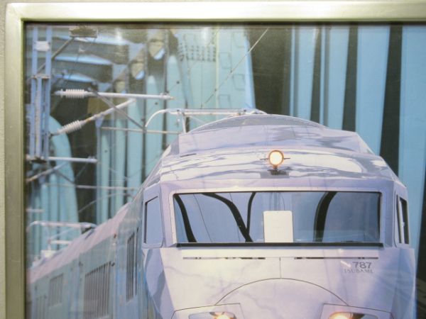 車内広告　JR九州「787系つばめ」