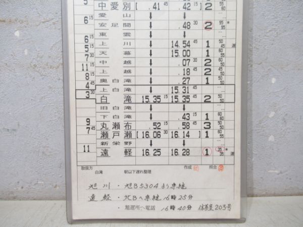 旭川運転所 5305仕業 揃い (臨時特急)