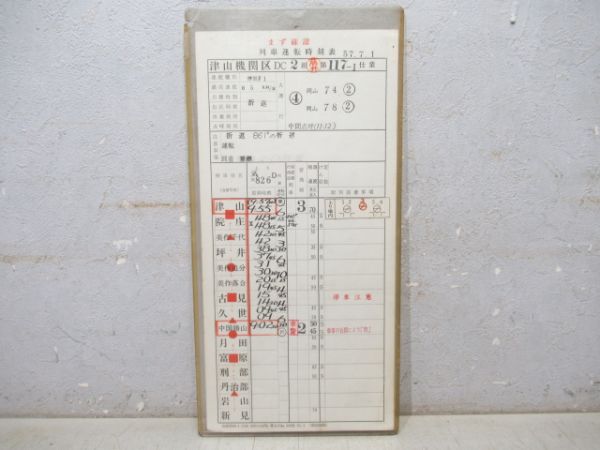 津山機関区 117-1仕業