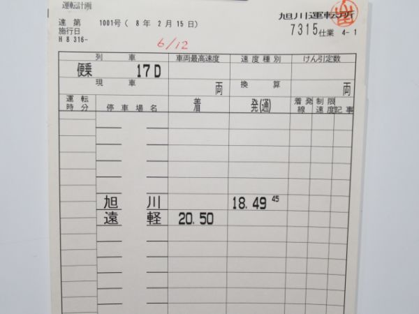 旭川運転所 7315仕業 揃い 