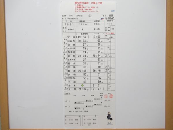 智頭急行 11行路 揃い