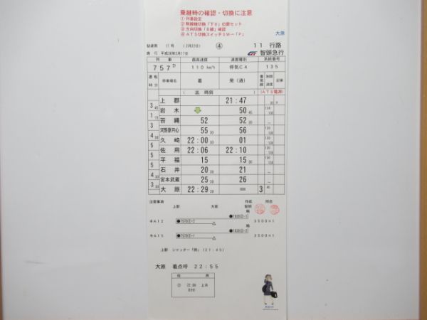智頭急行 11行路 揃い