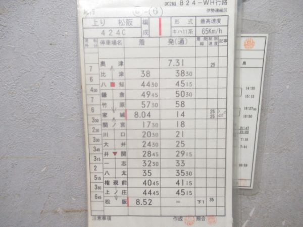 伊勢運輸区　B24-WH行路揃い