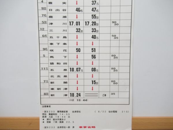 新津運輸区　臨B2193行路揃い「ばんえつ物語」