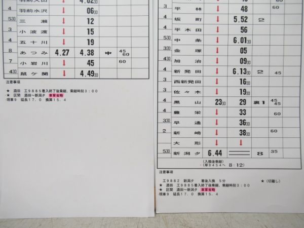 新津運輸区　臨B2611行路揃い「EF81　貨物」