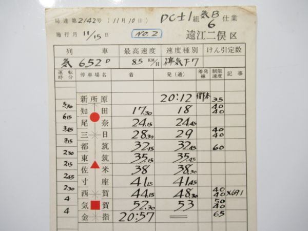 遠江二俣機関区 DC 気B6仕業