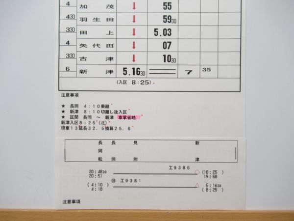 新津運輸区 臨B2627行路 揃い (EF64 牽引)