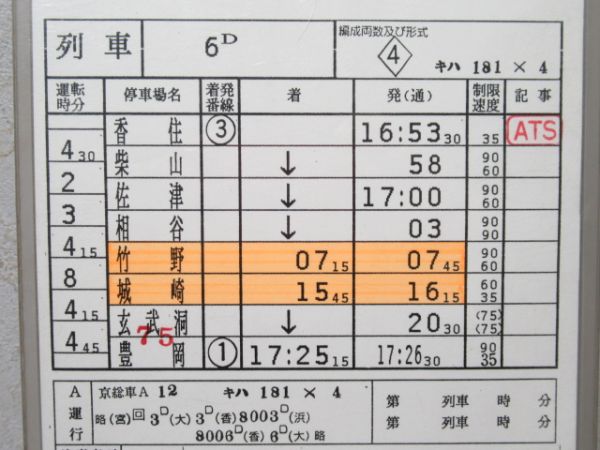 豊岡鉄道部　14行路「はまかぜ」入り