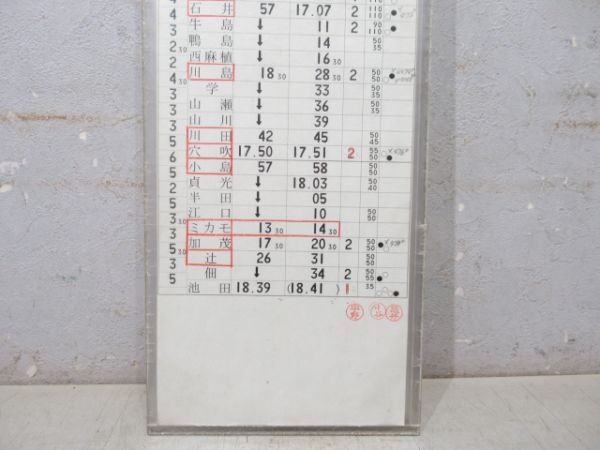 徳島運転所 臨7768行路 揃い