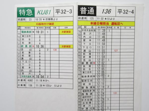 富山地方鉄道 バラ3枚組 (特急 入り)