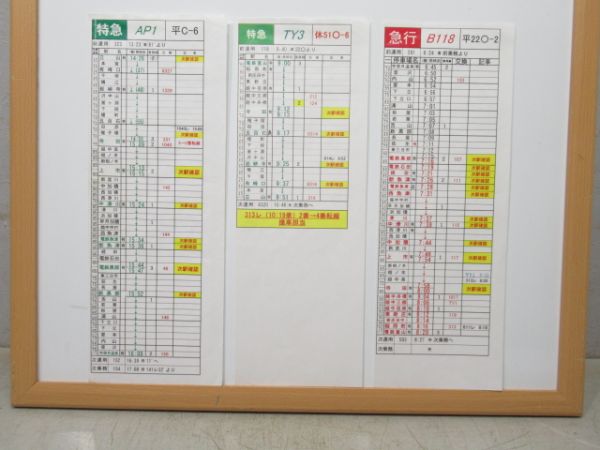 富山地方鉄道 バラ3枚組 (特急・急行 入り)【B】