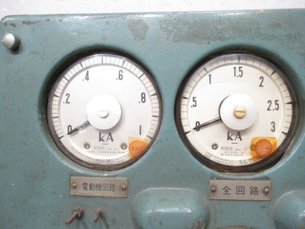 EF60　計器パネル