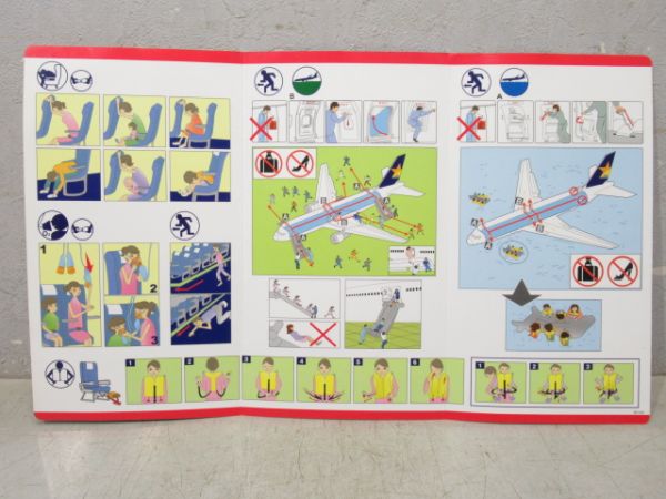 スカイマーク B737-800 安全のしおり