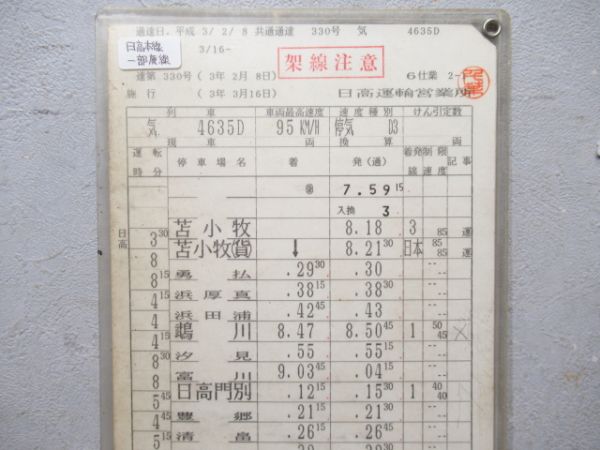 日高運輸営業所 6仕業