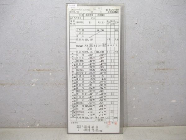 小牛田運輸区 509仕業 揃い