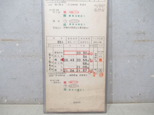 吹田機関区 EL 29仕業 (EF65) 