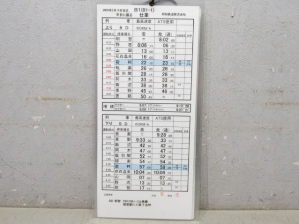 明智鉄道 B1(B1-1)揃い