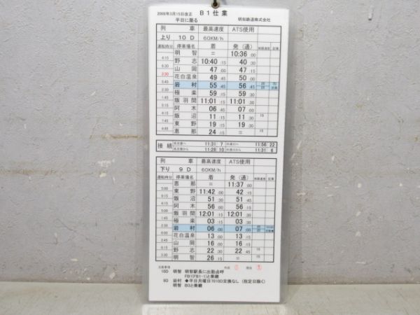 明智鉄道 B1(B1-1)揃い