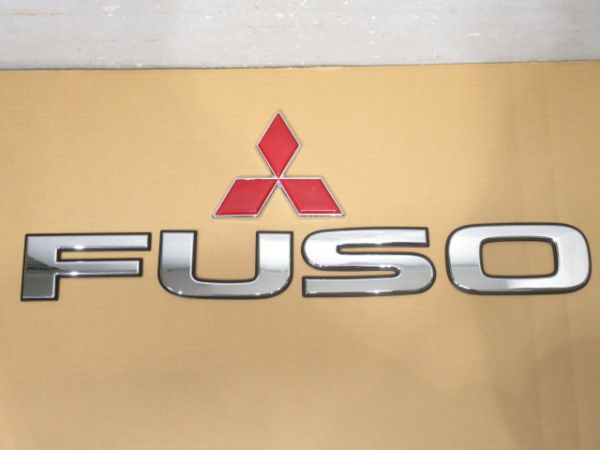 エンブレム 三菱ダイヤ・FUSOマーク セット