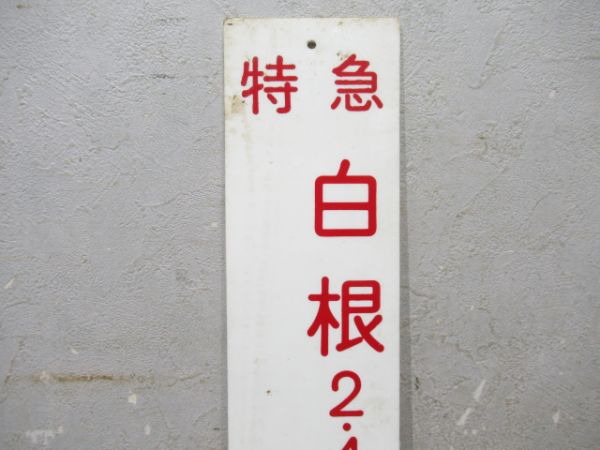 特急 白根 2・4・6・8号 グリーン車 6号車